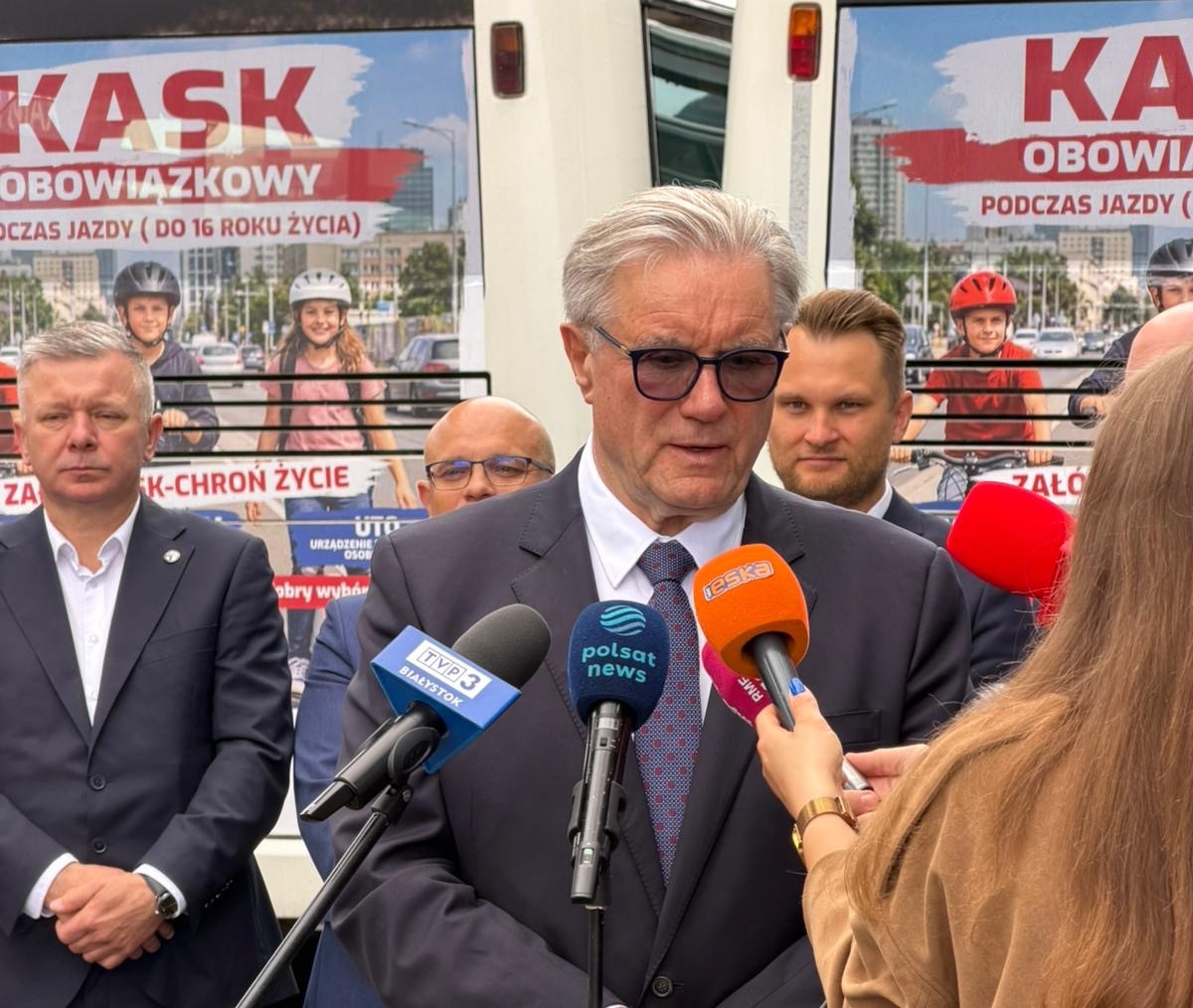 Na hulajnodze tylko w kasku. Rozpoczęliśmy kampanię informacyjną razem z Podlaską Policją